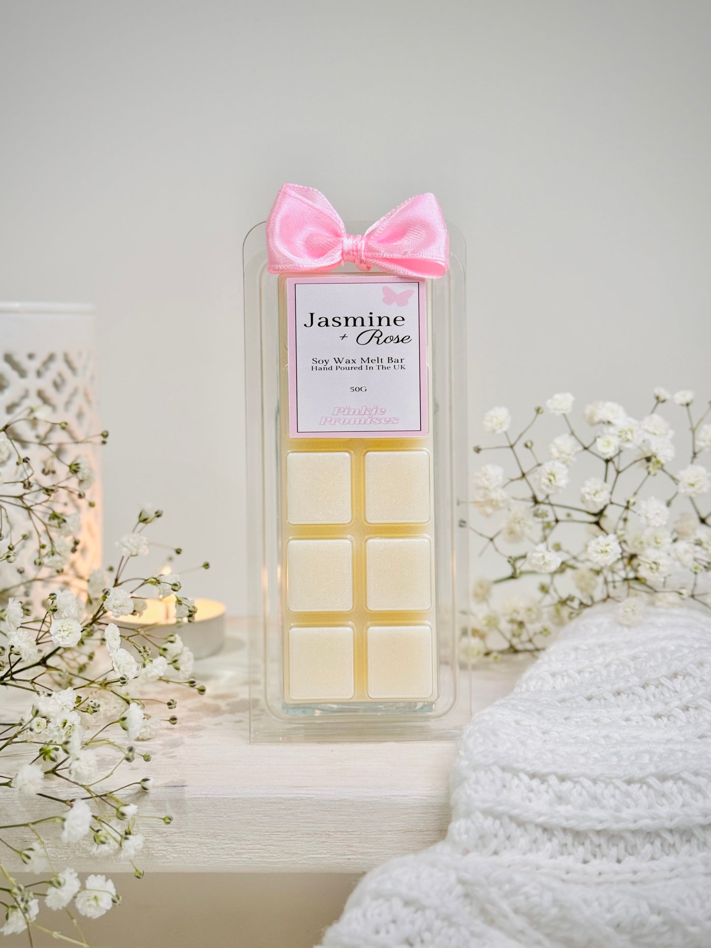 Jasmine + Rose Wax Melt Bar