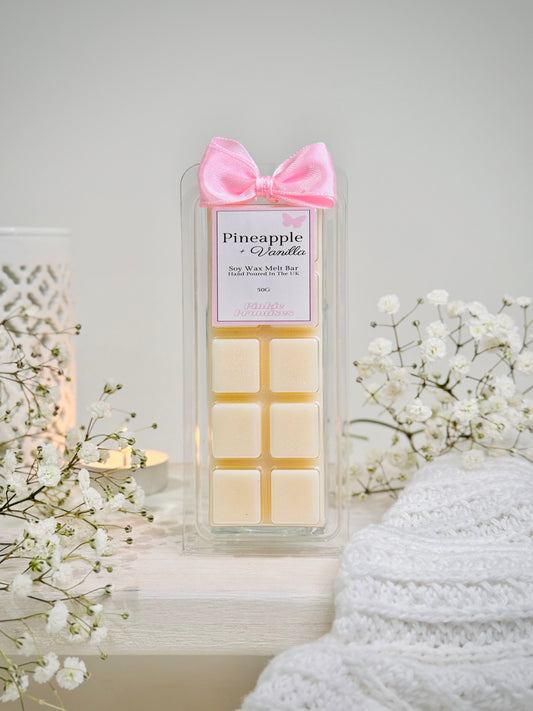 Pineapple + Vanilla Wax Melt Bar