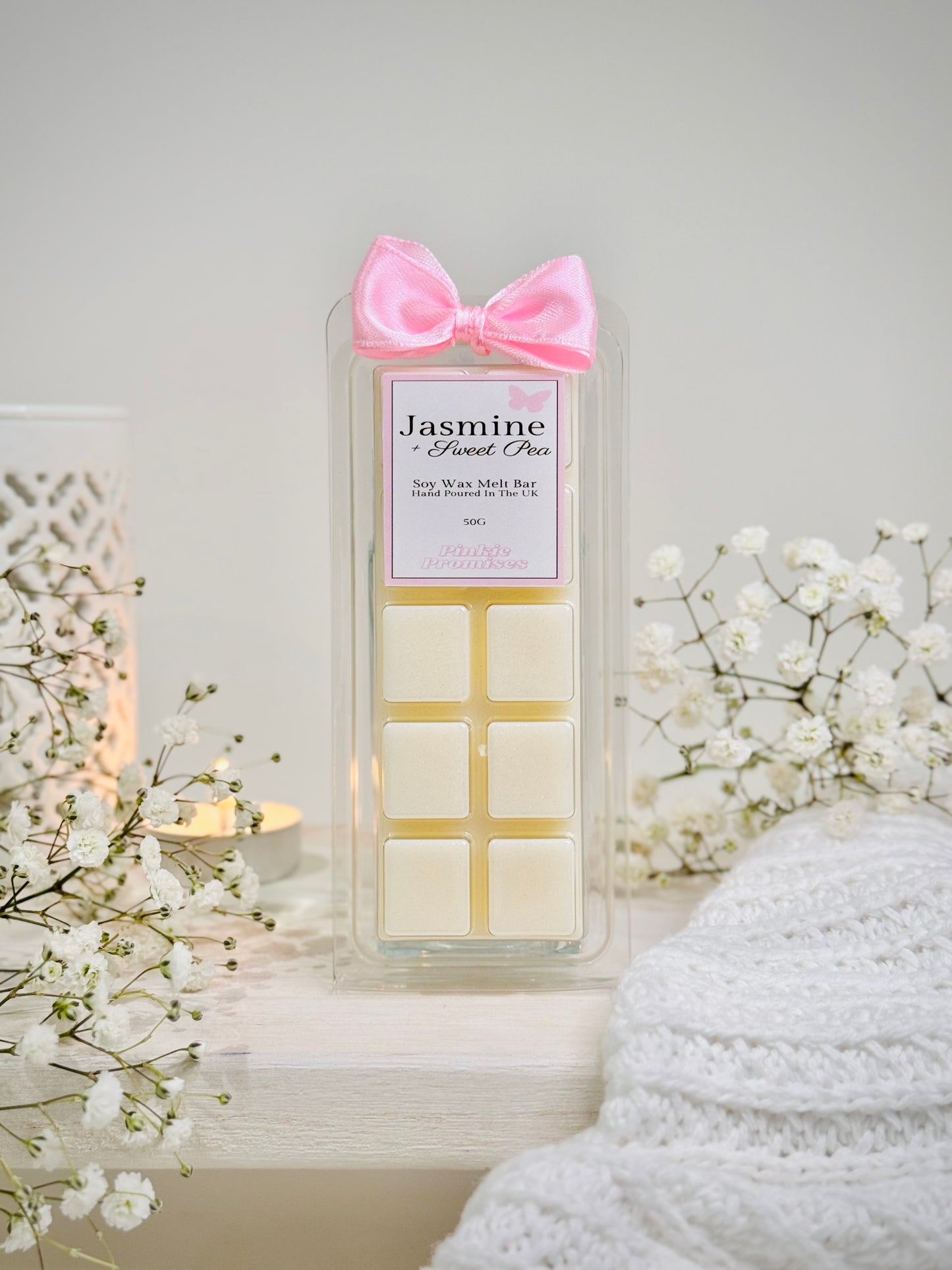 Jasmine + Sweet Pea Wax Melt Bar