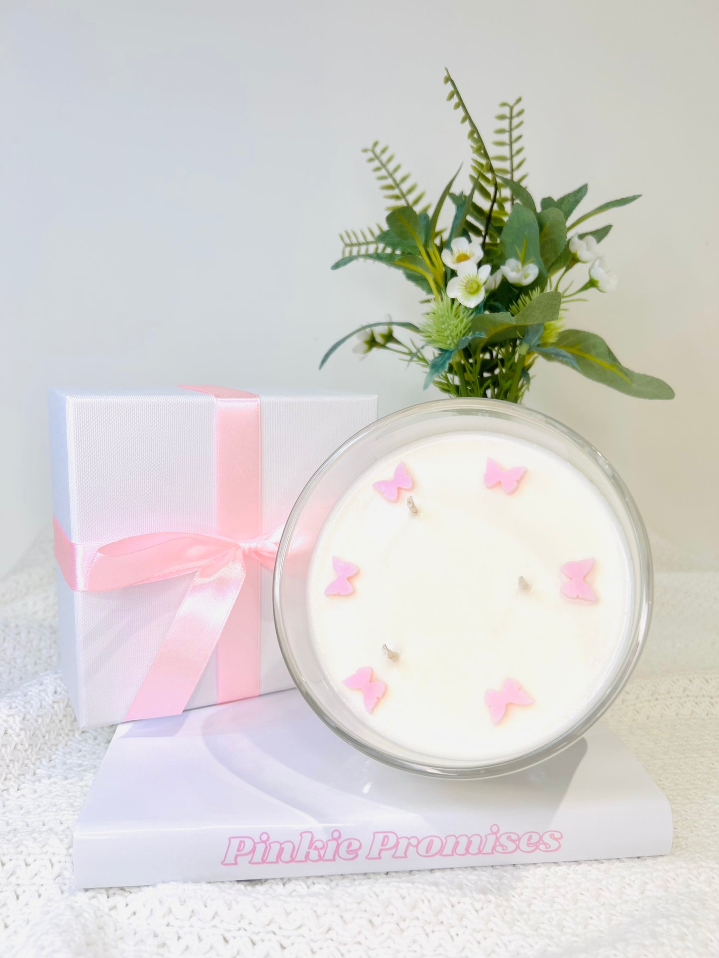 Jasmine + Sweet Pea 3 Wick Candle