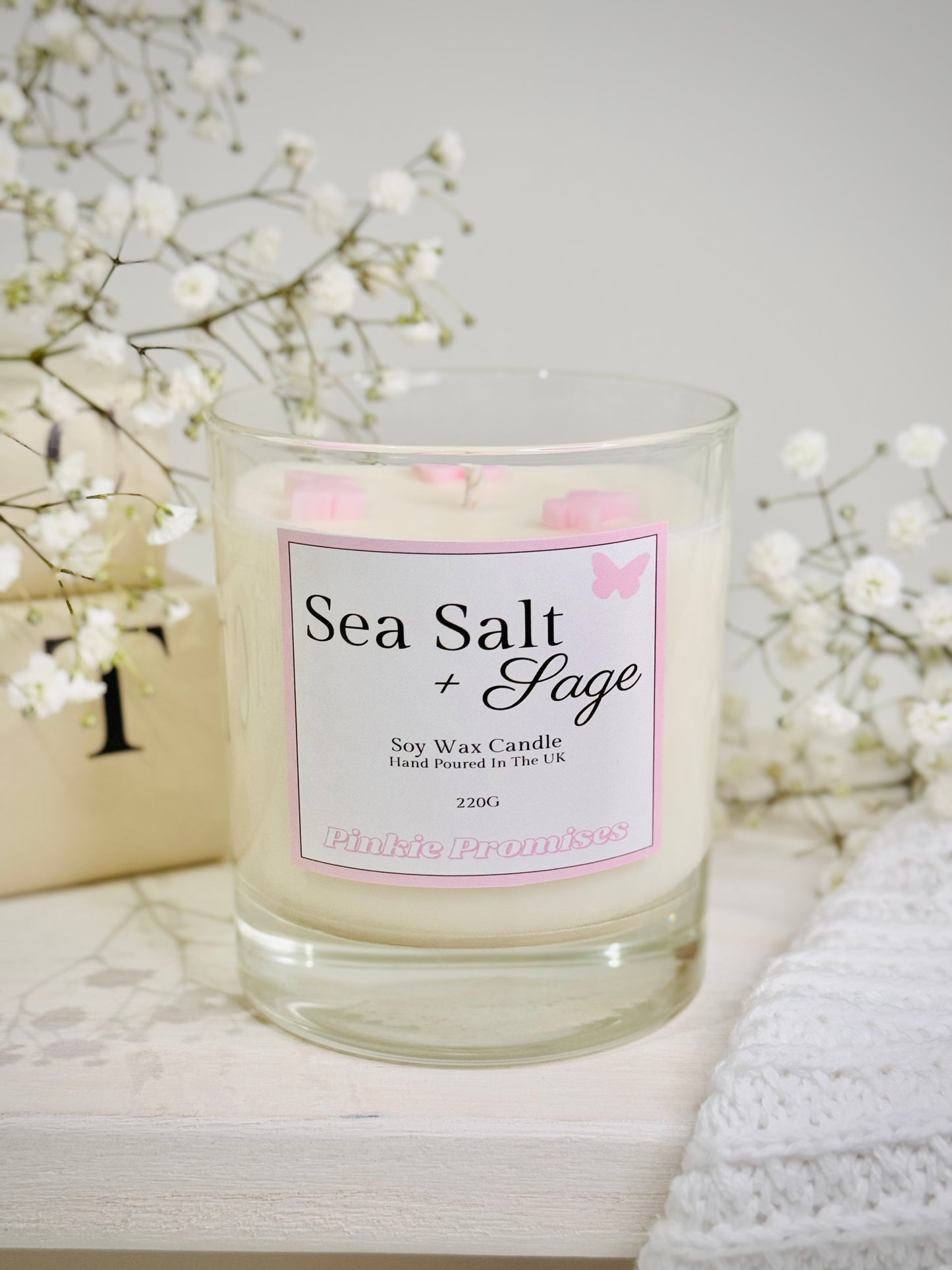 Sea Salt + Sage 220G Candle